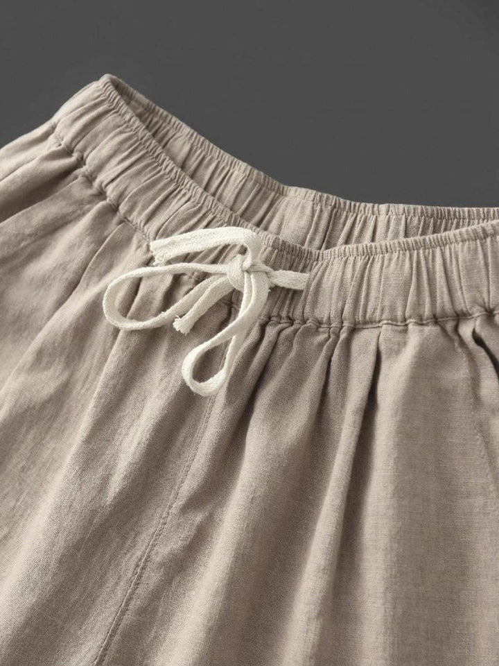 Phoenix | Drawstring Straight-Leg Trousers with Adjustable Waist and Versatile Fit