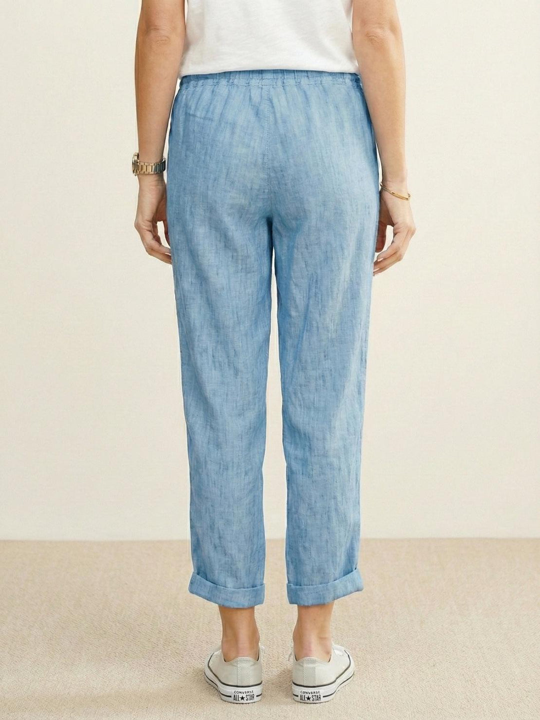 Phoenix | Drawstring Straight-Leg Trousers with Adjustable Waist and Versatile Fit