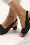 Brielle | Women's Open Toe Block Heel Slingback Sandal