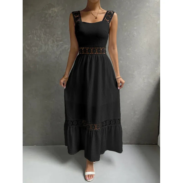 Thalia | Women’s Maxi Dress with Lace and Straps