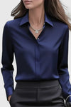 Maren | Button Down Shirt with Concealed Placket