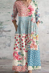 Noemi | Women's Retro Maxi Dress with Flowing Design and Versatile Style