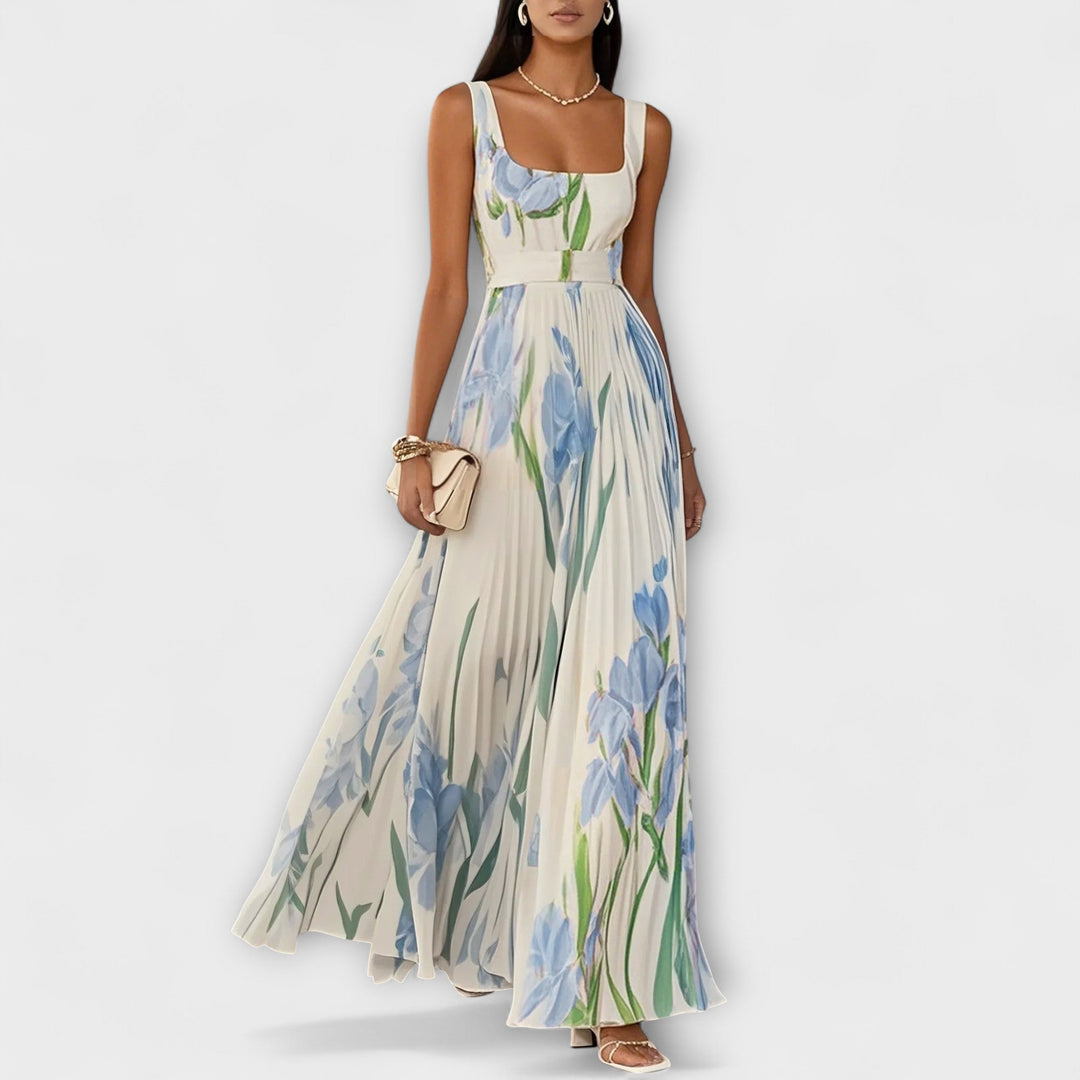 Versatile Floral Chiffon Prom Dress for Any Event