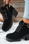 Darcy | Women's Lace-Up Ankle Boot with Block Heel