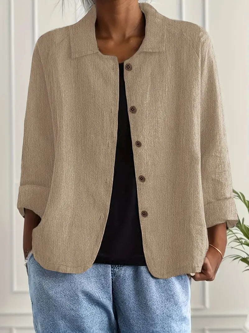 Calla | Classic Top with Lightweight Fabric and Versatile Design