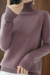 Women Cashmere Turtleneck Sweater