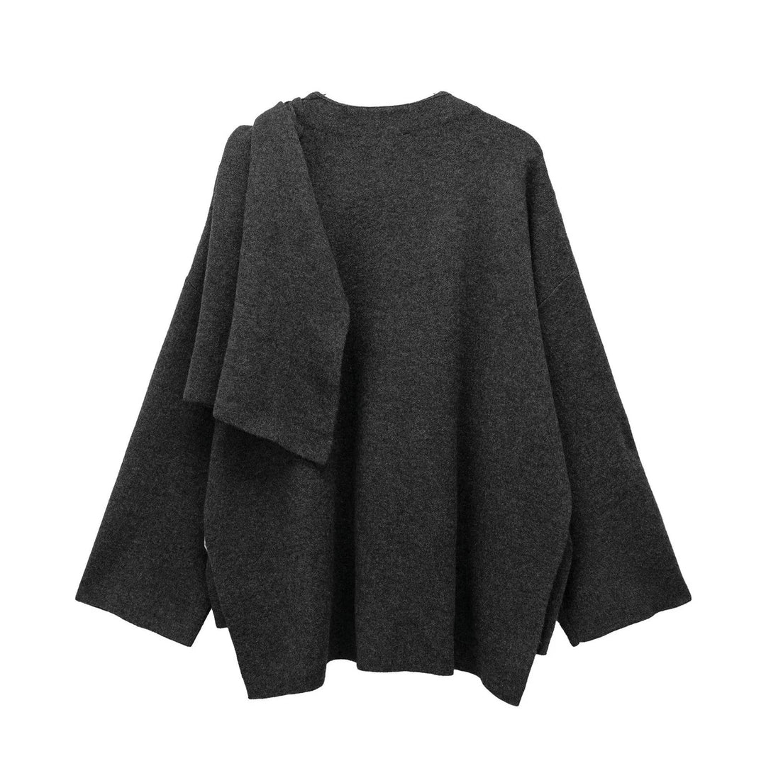 Draped Cape Jacket