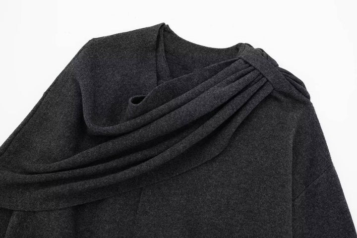 Draped Cape Jacket