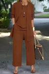 Rowena | Women's Three-Piece Set with Cardigan and Pants
