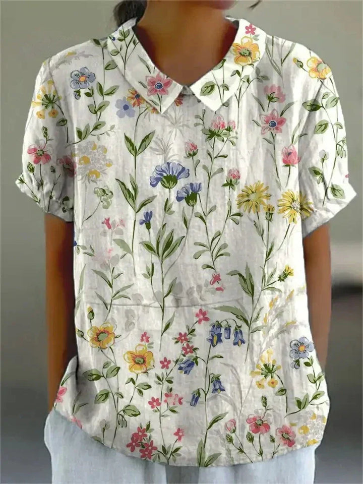 Sienna | Floral Shirt – warm, fashionable, and memorable