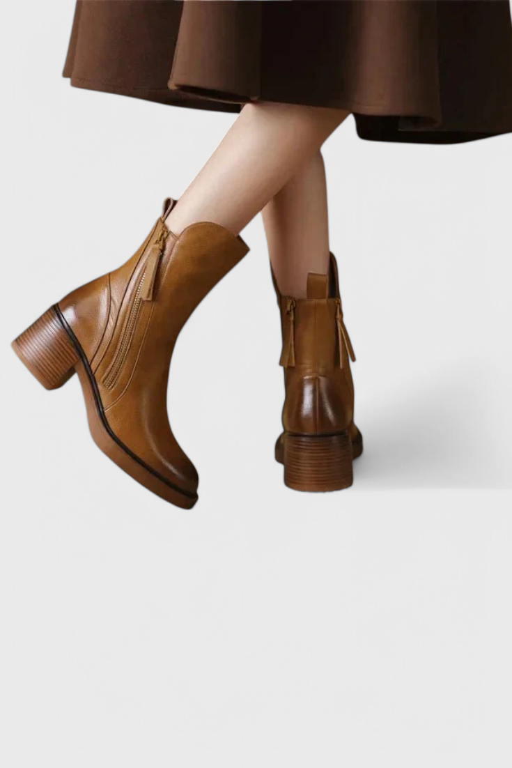 Irina™ | Sleek Ankle Boots for Effortless Style