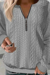 Soft and Casual Textured Sweater For Women