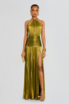 Alana | Long dress with a sensual cut and luxurious finish