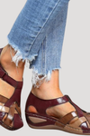 Juniper | Women's Closed Toe Woven Strap Sandals