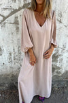 Solana | Flowing Maxi Dress with Pockets