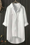 Lennox | Women's Button Down Long Sleeve Blouse