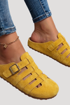 Lydia | Women's Closed Toe Buckle Clogs