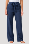 Reyna | Women's Drawstring Wide Leg Pants