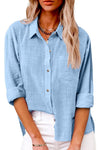 Tabitha | Women's Collared Long Sleeve Button Up Shirt