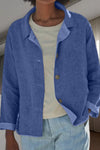 Zephyra | Women's Casual Long Sleeve Button Front Jacket